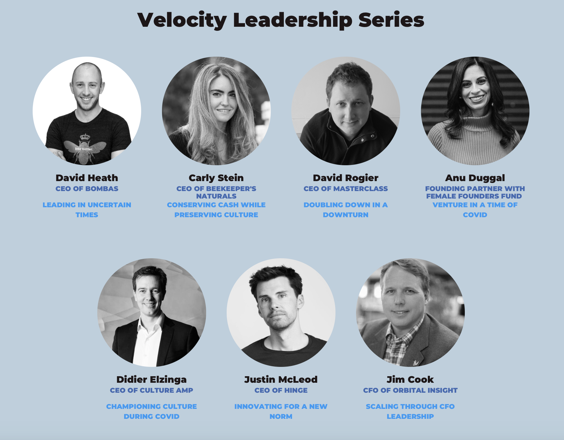 Velocity Leadership Series Replays